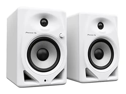 Pioneer DJ DM-50D Monitor de escritorio de 5" (blanco)