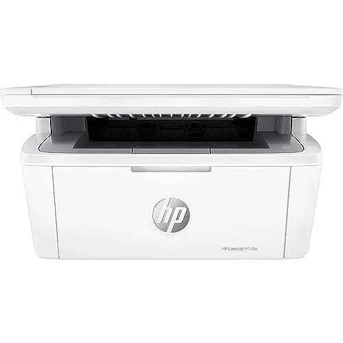 HP LaserJet M140w 7MD72F, Impresora Láser A4 Multifunción Monocromo a Doble Cara Manual, Escaner, Copiadora (20ppm, Wi-Fi, Wi-Fi Direct, USB 2.0, Procesador 500MHz, Memoria 64MB, Smart App) Blanca