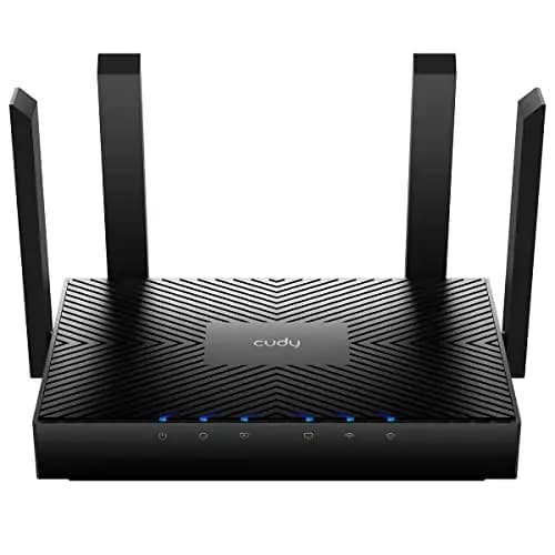 Cudy Router Wi-Fi 6 de Doble Banda AX3000, 802.11ax, 160 MHz, MU-MIMO, OFDMA, WireGuard, OpenVPN, WPA3, WR3000