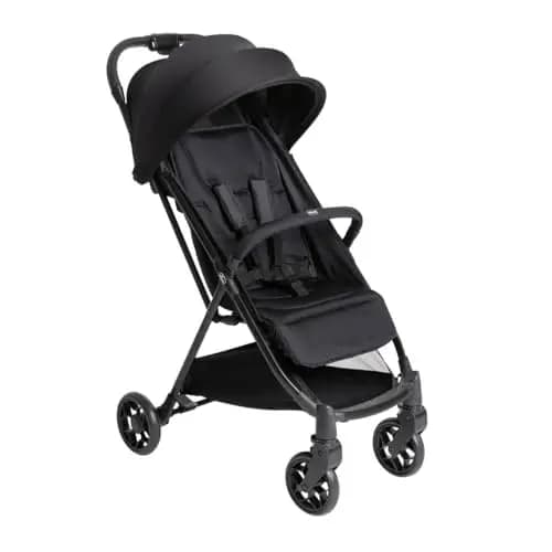 Chicco Urbino Silla de Paseo, Desde nascimiento hasta 22 Kg, Carrito Bebé, Plegado automatico con una sola mano, Compacto y Ligero, Capota con Protección UV50+, Respaldo Ajustable y Reclinable, Negro