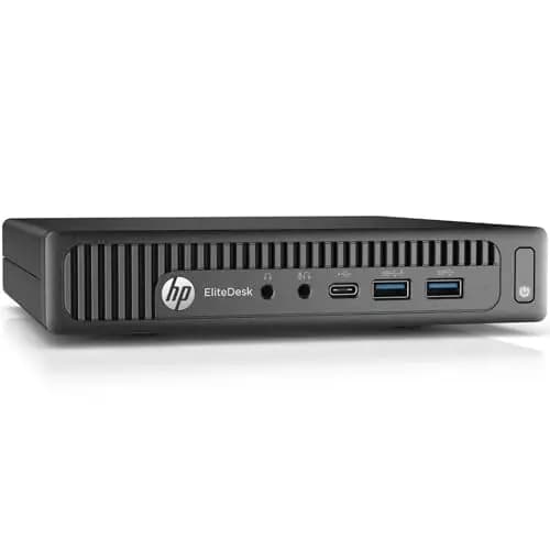 HP Mini PC Computer Desktop EliteDesk 800 G2, Procesador Core i5-6400T, Memoria RAM 8GB, Disco SSD 240GB, Win 11 Pro (Reacondicionado)