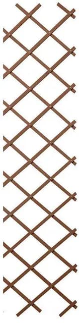 Soporto 1,8 x 0,3 m/6 x 30,48 cm remachado Garden metal works - marrón