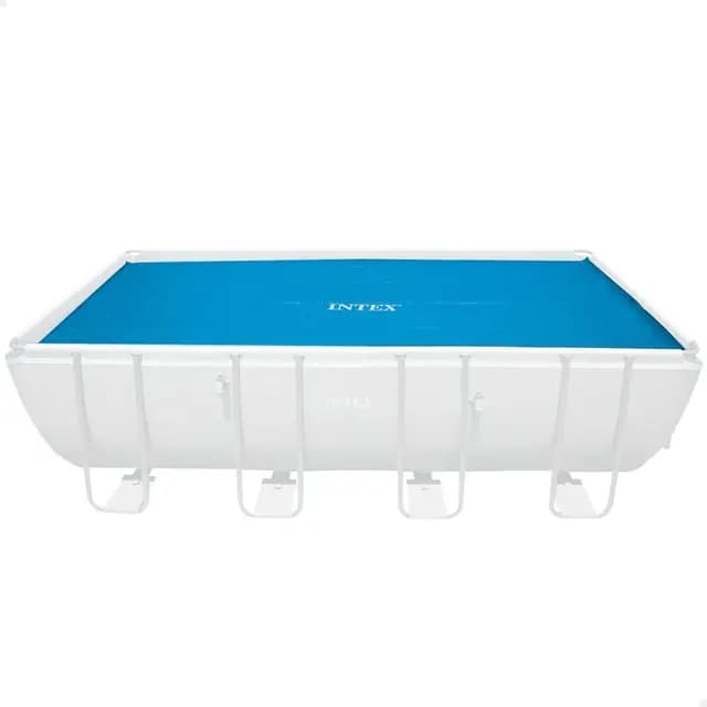 INTEX 55266 - Cobertor Piscina Rectangular 549x274 cm | Cobertor Solar Piscina Rectangular Recomendado para Proteger el Agua y Mantener el Calor | Cubre Piscinas Rectangular
