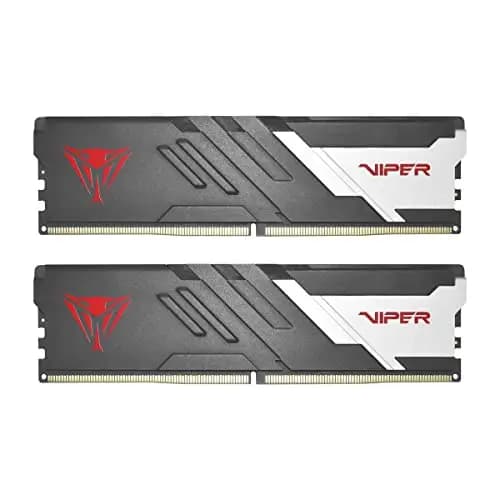 Patriot Viper Venom DDR5 de 32 GB (2 x 16 GB) a 6000 MT/s UDIMM para Juegos de Escritorio - Kit de Memoria PVV532G600C30K