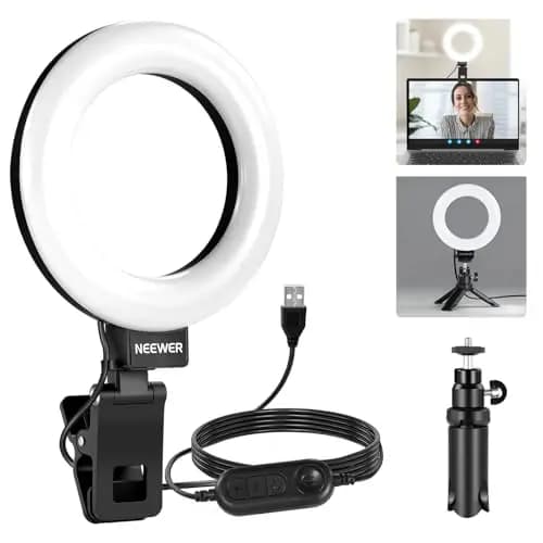 neewer br60 aro de luz 5 pulgadas con