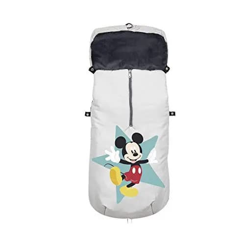 Saco Silla Paseo Universal Interbaby | Saco Bebe Invierno Suave, Cálido, Afelpado | Saco Carro Bebe Invierno Desmontable, Doble Apertura, Lavado Fácil, Materiales Antialérgicos, Dibujos
