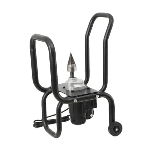 Cortador de Troncos Leña Eléctrico 2000W para Cortar Madera, Astilladora de Troncos Cortadora De Leña De Conos, Diámetro Máximo 20 cm Partidor de Leña 420 R/min