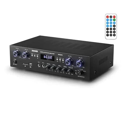 donner amplificador estéreo 4 canales