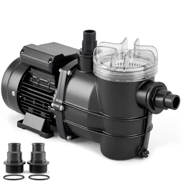 Monzana® Depuradora Bomba de Filtro para Piscina 9.960L/h Bomba Circulación de Agua Filtración 450W