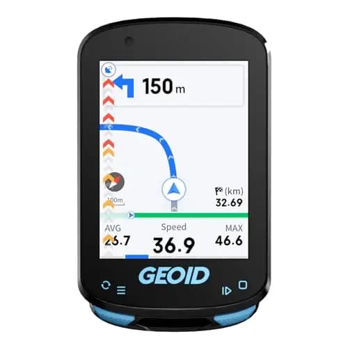 GEOID CC600 Ciclocomputador Bicicleta GPS, Pantalla a Color Resistente al Agua de 2,4", Navegación, Entrenamiento de Ciclismo, WiFi&Bluetooth&Ant+