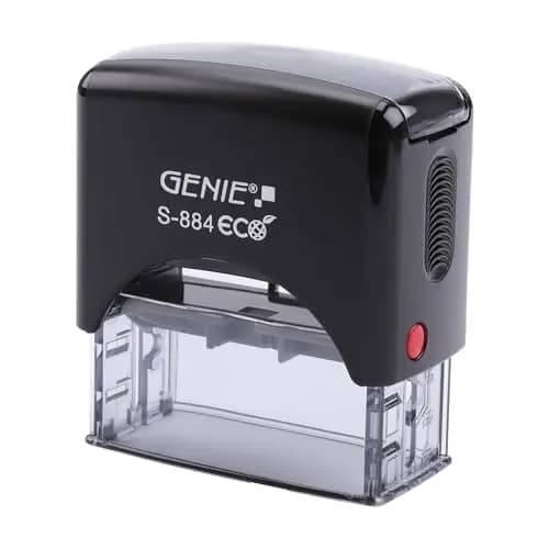 GENIE S-884 Eco Stamp Set, con sello automático, 11378