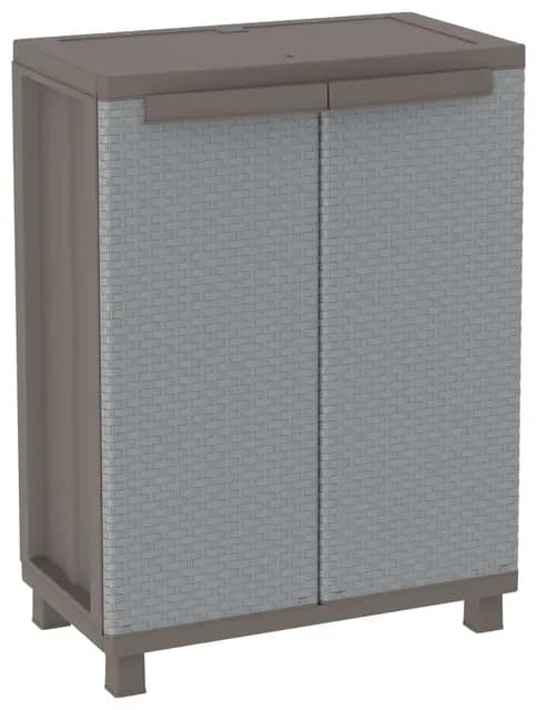 Terry, Jrattan 68 , Armario 2 Puertas con 1 Estante Interno. 68X37,5X91,5 cm