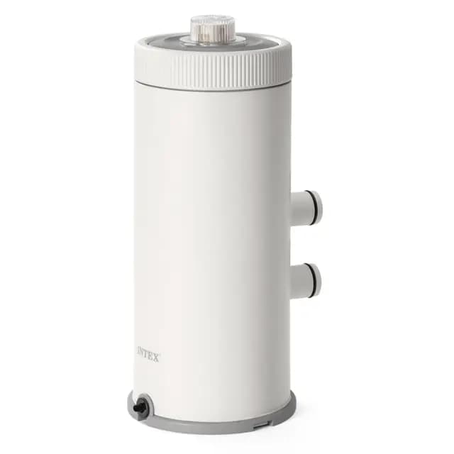 Intex Depuradora cartucho C1000, Filtración 3.785 l/h, Cartucho tipo A, Compatible con piscinas hasta 21.100 L, Indicador de cambio de cartucho, Tecnología Hydro Aeration (55276)