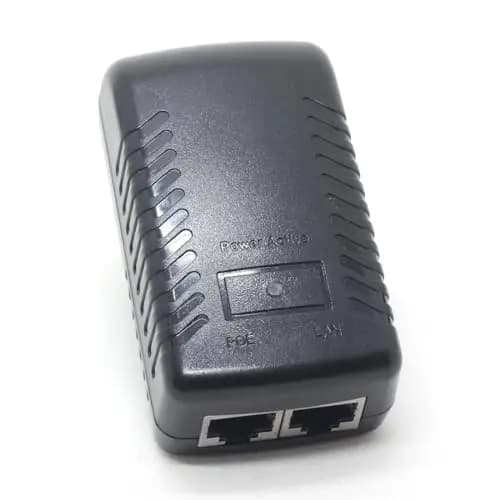 Adaptador de inyector PoE de 2.5G Gigabit 48V Power Over Ethernet 802.3at U6 Enterprise