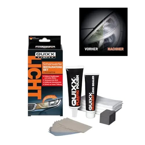 QUIXX - Kit de reparación de faros para restauración de faros