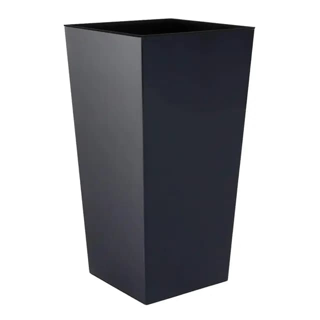 Prosperplast Macetero Urbi 50 cm Alto plástico Fower Pot con Interior Liner, 7 Colores, Antracita, 50 cm