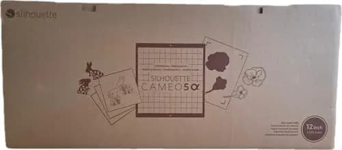 Silhouette CAMEO 5 Alpha, Máquina de Corte 30,5 cm, Negro Mate, Suministro de Arte y Manualidades