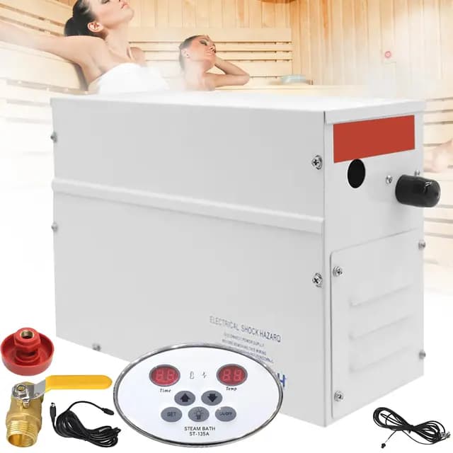 aisny generador vapor sauna 3kw