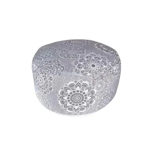 savasanas zafu meditación mandalas gris