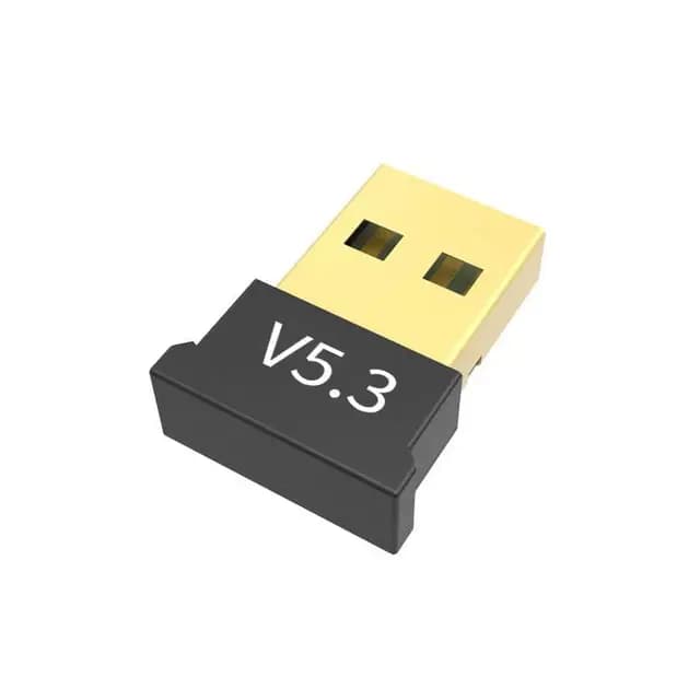 Adaptador Bluetooth USB 5.3, Memoria Bluetooth para PC Laptop EDR Dongle USB Bluetooth Compatible con Windows 11/10/8.1/7/Linux (5.3)