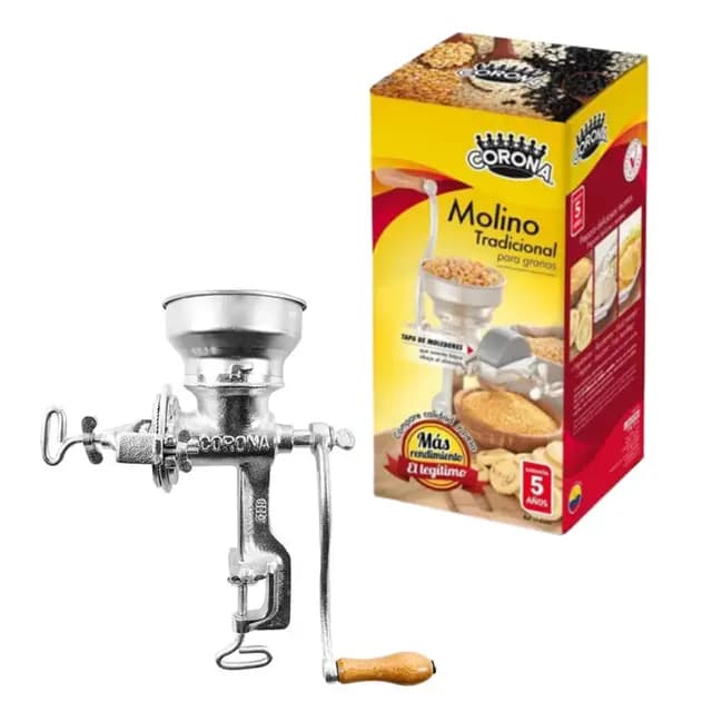 Molino de Cereales Corona - Maquina de moler Maiz- Corona