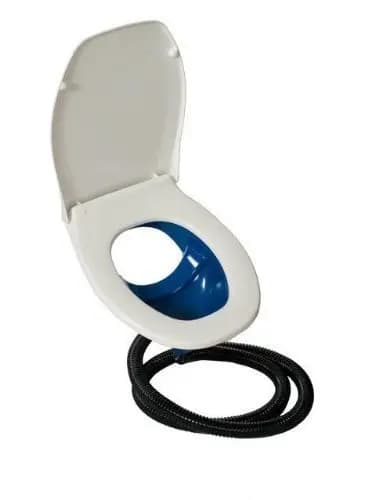 Inodoro seco Separett Privy 501, retrete de compostaje, baño compostero