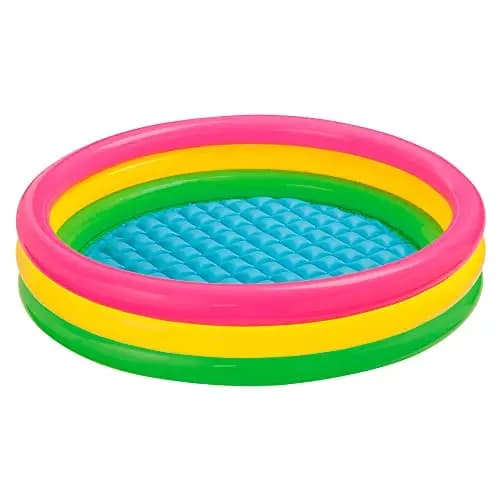 Intex 57412NP - Piscina hinchable 3 aros Sunset 114 x 25 cm