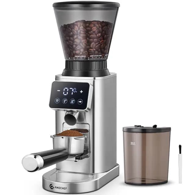 amzchef cg209-sv-14 molinillo café