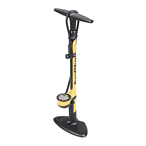 Topeak Joeblow Pro Digital - Bomba de pie de Acero endurecido con Mango de Goma en Color
