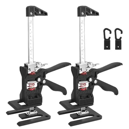 DBREAKS Herramienta de Elevación de Brazo de Ahorro de Mano, 2 Piezas Localizador de Altura de Azulejos, Gato para Herramientas de Mano de Brazo, Ajustable Regulador de Altura (2024 Upgrade)