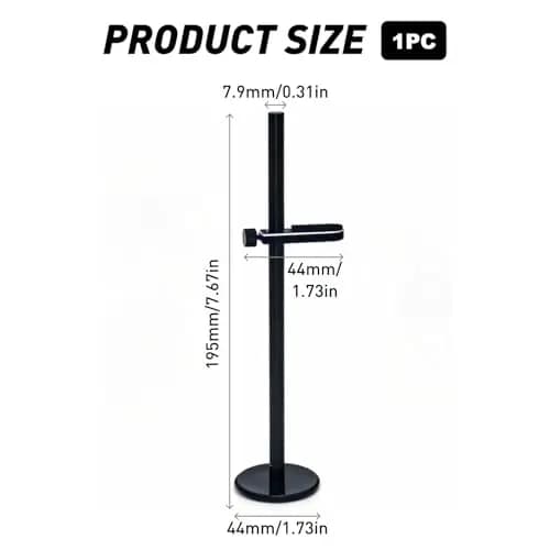 Soporte GPU Soporte Tarjeta Grafica Ajustable en Aluminio Anodizado con Base Magnética y Diseño CNC Compatible con Chasis ATX, MATX e ITX para Tarjetas de Video Pesadas