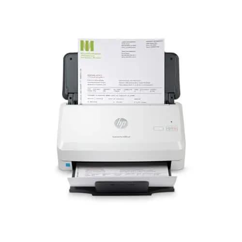 HP ScanJet Pro 3000 s4 - Escáner de Documentos con Alimentador de Hojas, Escaneo Doble Cara Automático, 40 ppm/80 ipm, AAD 50 Hojas,USB 3.0, Compacto, Ciclo Diario 4000 Páginas