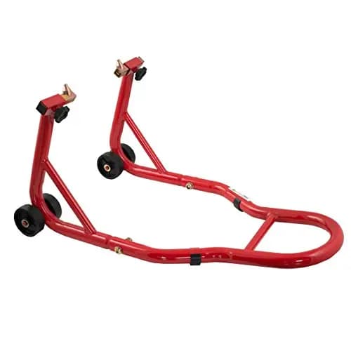 A-Pro Frontal Bike Paddock Stand Back Wheel Lift Chock Garage Motorcycle Motorbike