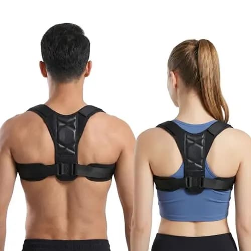 Corrector de Espalda y Postura para Hombre y Mujer – Soporte Ajustable para Espalda, Cuello y Hombros – Alivia Dolor de Espalda, Mejora la Postura y se Oculta Bajo la Ropa