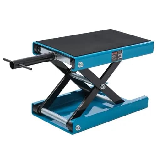 KATSU Soporte de elevación para Motocicleta Gato Elevador para Moto Motocross Reparación de Bicicletas de Cross Mantenimiento Soporte de elevación 500 kg Capacidad máxima de elevación 161230
