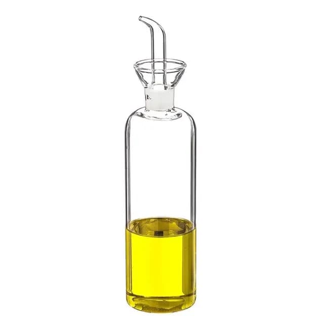 DAMDAM GO Aceitera de Cristal Antigoteo para Mesa Cocina 500 ml
