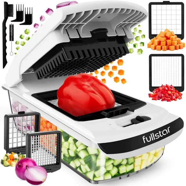 Fullstar PRO 2-en-1 Espiralizador y Cortador de Verduras