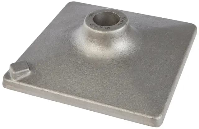 Bosch 1 618 633 102 - Placa pisón, 150 x 150 mm, pack de 1