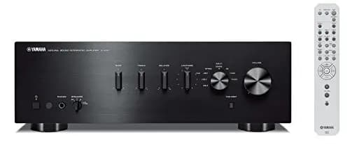 Yamaha AS-301 - Amplificador integrado estéreo de 95 W por canal, negro