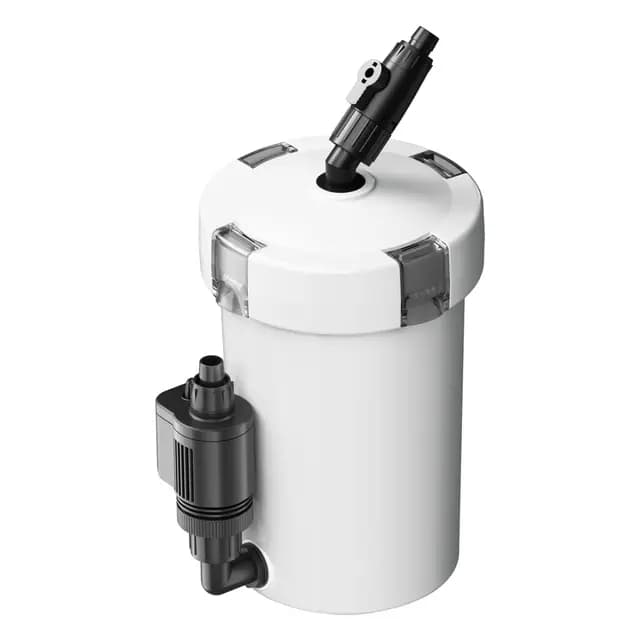 SunSun HW-603B Filtro Externo para acuarios 400 l/h de 3 etapas con 3 esponjas y 1 vellón filtrantes Material filtrante Incluido Bomba de filtración