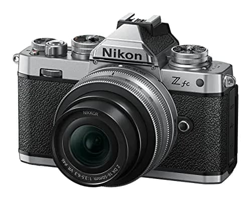 Nikon Z FC - Cámara DX Mirrorless- Kit con Objetivo Z 16-50 mm, Silver