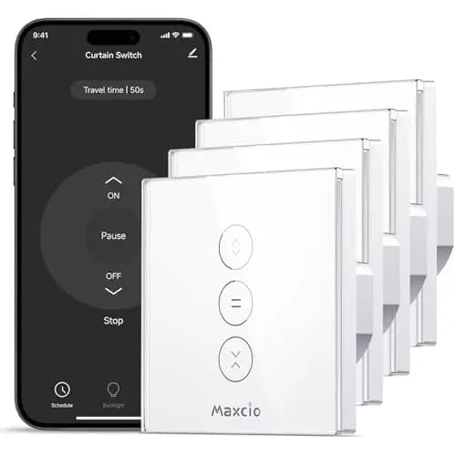 maxcio interruptor persiana wifi led