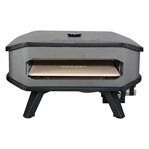 Cozze Horno de gas para pizzas Cozze® 13" con termómetro y piedra para pizzas 5,0 kW