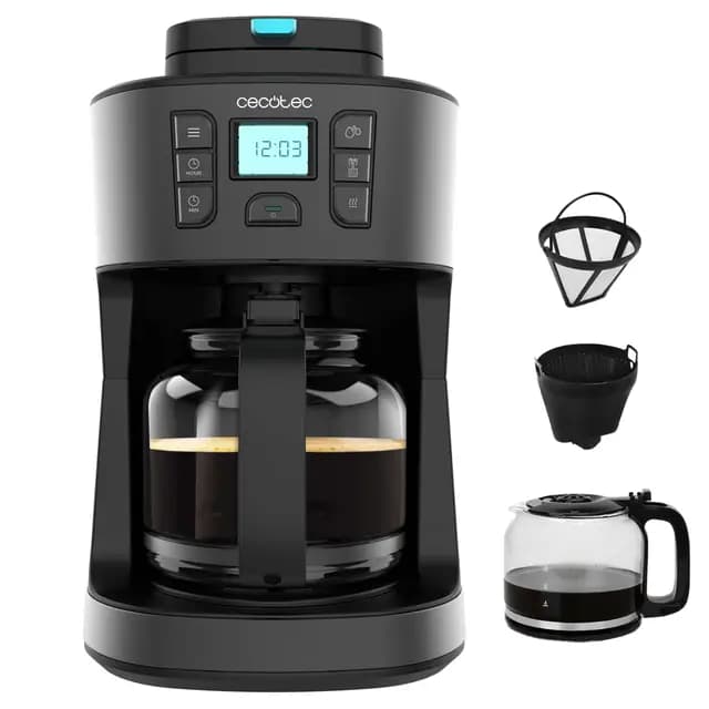 Cecotec Coffee 66 Grind & Drop Essential Cafetera de Goteo