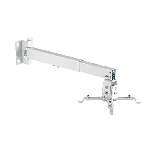 AISENS CWP01TSE-049 - Soporte de Techo o Pared para proyector, Color Blanco