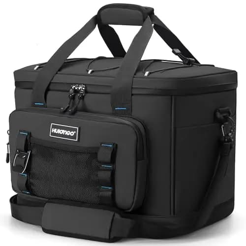 Hulongo Bolsa térmica, Bolsa térmica Grande de 30 litros, Bolsa térmica Impermeable para Picnic, Nevera portátil a Prueba de Fugas, Ideal para acampadas, Viajes, la Compra y la Pesca