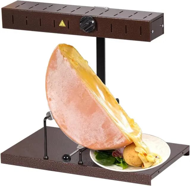 LOUIS TELLIER - Máquina de Raclette Alpage® Signature Original - 6 a 8 Pers - Rampas de Calentamiento Ajustables en Altura - Interruptor de Seguridad - 230 V - Made in France