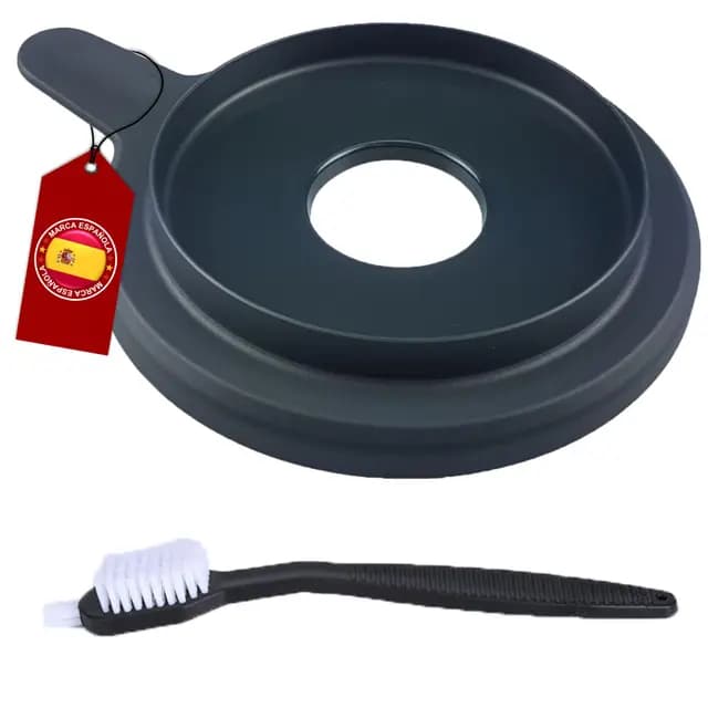 Tapa Compatible con Thermomix Tm5 / Tm6 - Incluye Junta de Silicona para un Sellado Adecuado + Cepillo Especial para una Limpieza Impecable - tapadera fabricación de vanguardia