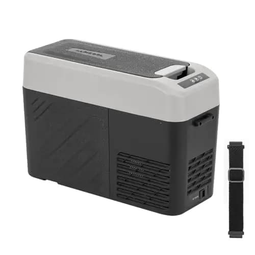 Alpicool KCF15 15 litros Nevera Portátil Eléctrica Refrigerador de Coche 12V 24V Mini frigorífico CA 220v para Hogar, Camping, Viajes, Automóvil, 20ºC a 20ºC