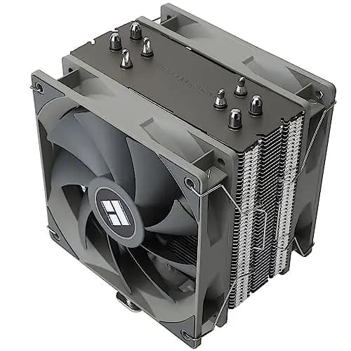 Thermalright Assassin Spirit 120 V2 PLUS - Enfriador de aire para CPU (4 tubos de calor, fan CPU PWM Quiet, disipador de calor para AMD AM4/AM5 y Intel 1700/1150/1151/1200)